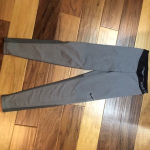 Gray Nike leggings